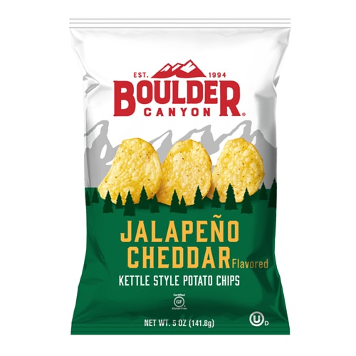 Boulder Canyon Potato Chips Jalapeño Cheddar