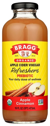 Bragg Non-GMO Organic Apple Cider Vinegar Drink Apple Cinnamon