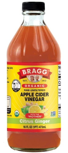 Bragg Organic Apple Cider Vinegar Blend Citrus Ginger