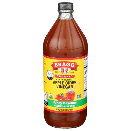 Bragg Organic Apple Cider Vinegar Honey Cayenne Wellness Cleanse