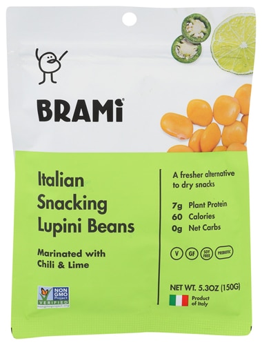 Brami Snacking Lupini Beans Chili & Lime