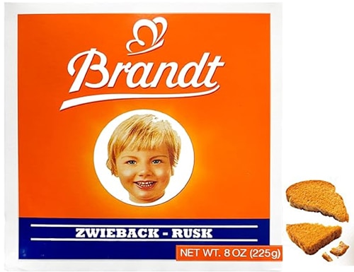 Brandt Double Baked Toast Original