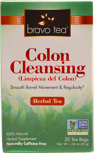 Bravo Tea Non-GMO Colon Cleansing Herbal Tea