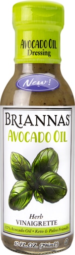 Briannas Avocado Oil Dressing Herb Vinaigrette