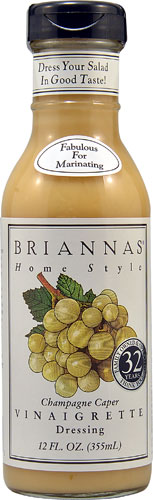 Briannas Home Style Dressing Champagne Caper Vinaigrette