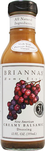 Briannas Home Style Dressing Creamy Balsamic