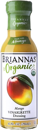 Briannas Organic Vinaigrette Dressing Mango