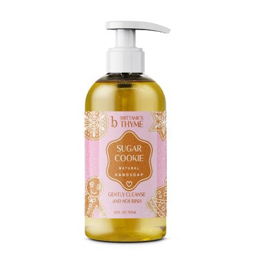 Brittanie's Thyme Natural Liquid Hand Soap Holiday Scent - Sugar Cookie