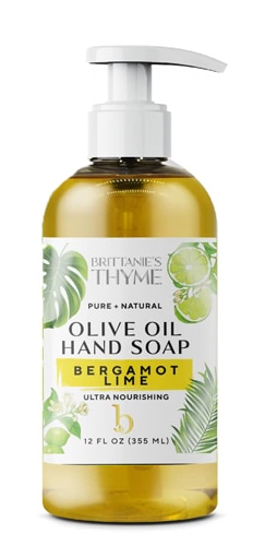 Brittanie's Thyme Olive Oil Hand Soap - Bergamot Lime