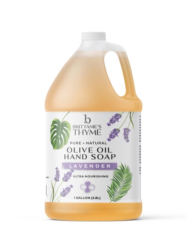 Brittanie's Thyme Olive Oil Hand Soap - Lavender