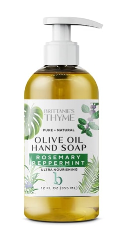 Brittanie's Thyme Olive Oil Hand Soap - Rosemary Peppermint