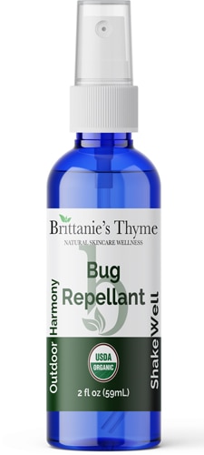 Brittanie's Thyme Organic Essential Oil Bug Repellent Citronella & Deet Free