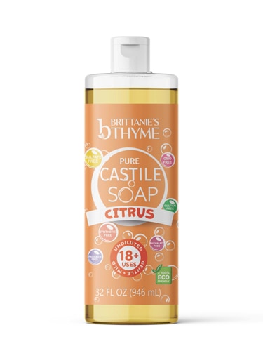 Brittanie's Thyme Pure Castile Liquid Soap - Citrus