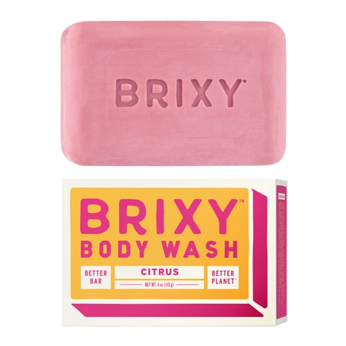 Brixy Body Wash Soap Bar - Citrus