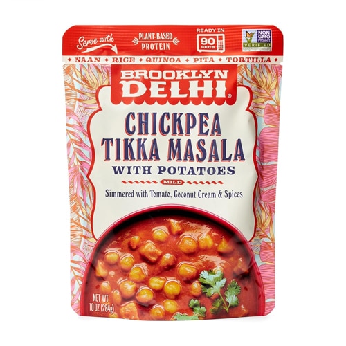 Brooklyn Delhi Vegan Non-GMO Chickpea Tikka Masala with Potatoes
