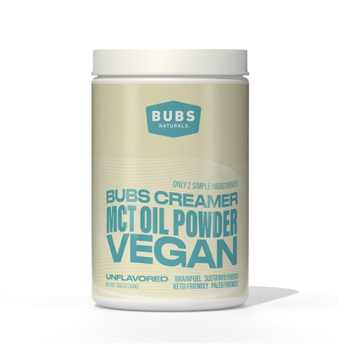 Bubs Naturals Creamer MCT Oil Powder Vegan Unflavored