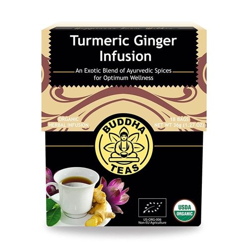 Buddha Teas Organic Tumeric Ginger Tea