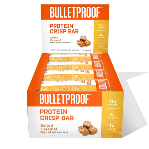 Bulletproof Crisp Protein Bar Salted Caramel