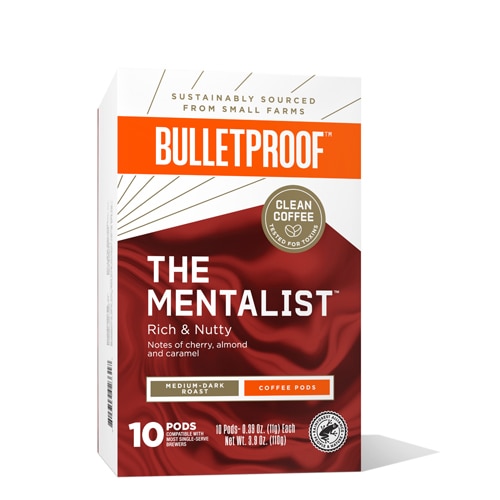 Bulletproof Keto Friendly Medium Roast Coffee Pods The Mentalist