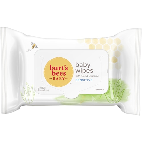 Burt's Bees Baby Chlorine-Free Wipes for Sensitive Skin