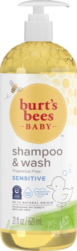 Burt's Bees Baby Shampoo & Wash Sensitive Fragrance Free