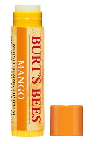 Burt's Bees 100% Natural Lip Balm Mango with Beeswax & Fruit Extracts