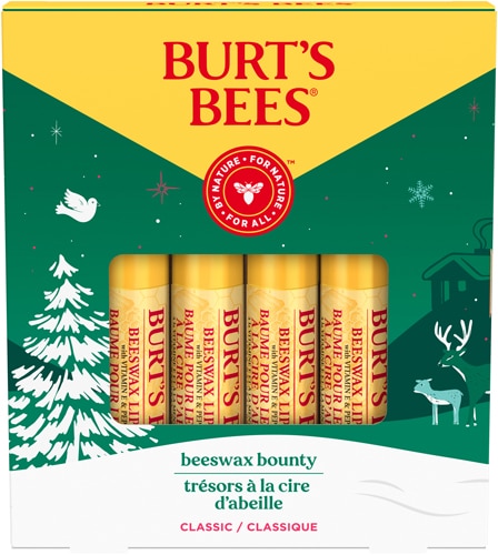 Burt's Bees Holiday Lip Balm 4 Pack Classic