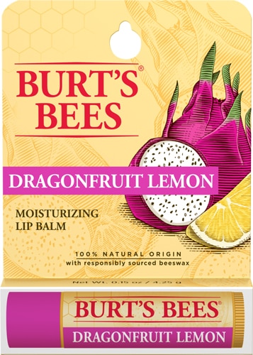 Burt's Bees Moisturizing Lip Balm Dragonfruit Lemon