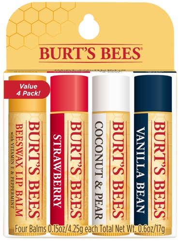 Burt's Bees Moisturizing Lip Balm Set