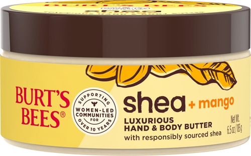 Burt's Bees Shea Luxurious Hand & Body Butter + Mango