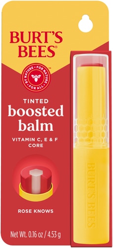 Burt's Bees Tinted Boosted Lip Balm - Rose Knows