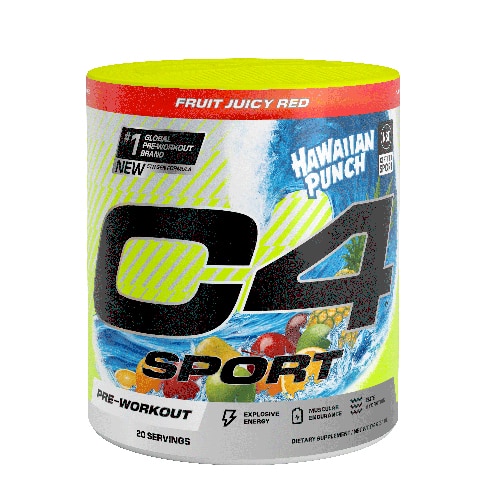 C4 Sport - Pre-Workout - NSF Certified for Sport Hawaiian Punch Fruit Juicy Red