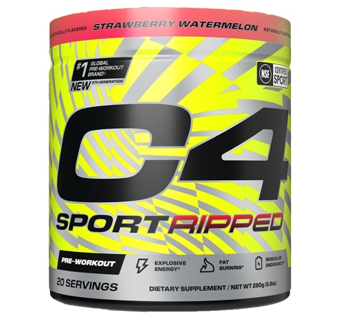 C4 Sport Ripped - NSF Certified for Sport Strawberry Watermelon