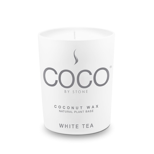 COCO by Stone Coconut Wax Candle White Tea