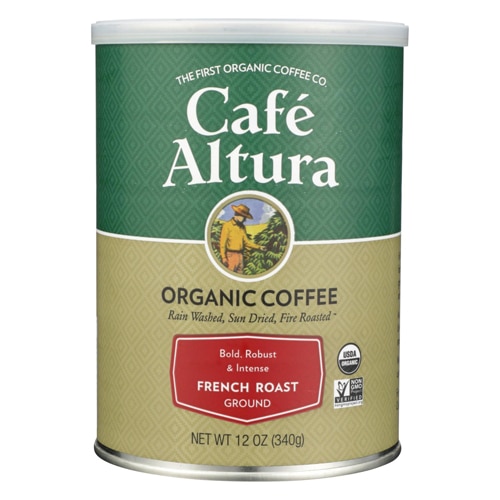 Cafe Altura Organic Ground Coffee French Roast