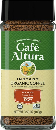 Cafe Altura Organic Instant Coffee Medium Roast