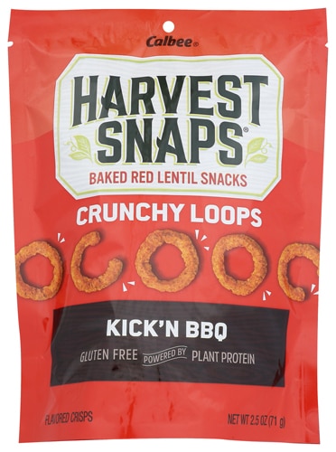 Calbee Gluten Free Harvest Snaps Chrunchions Kick'n BBQ