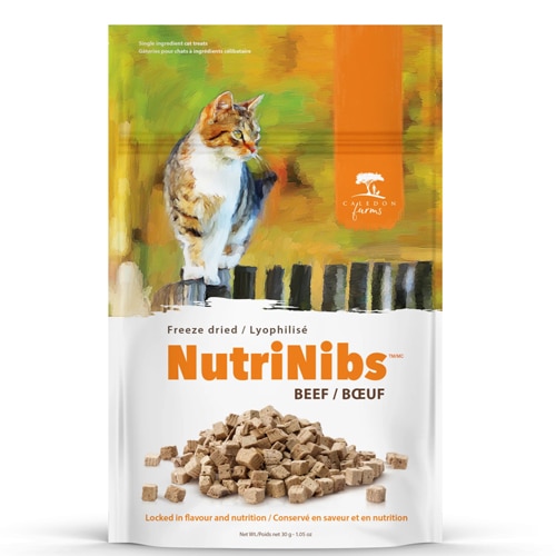 Caledon Farms Cat Treats Freeze Dried NutriNibs Beef