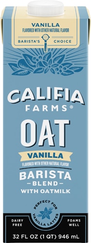 Califia Farms Dairy Free Oat Barista Blend Vanilla