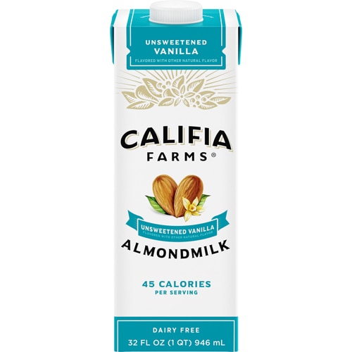 Califia Farms Dairy Free Unsweetened Vanilla Almond Milk