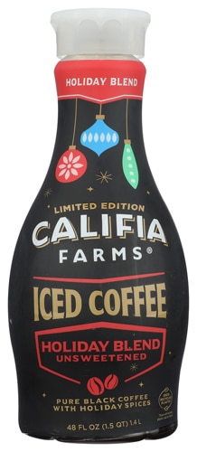Califia Farms Iced Coffee Holiday Blend