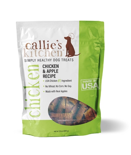 Callie's Kitchen Dog Treats Chicken & Apple Jerky Recipe