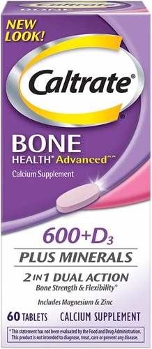 Caltrate 600+D3 Plus Minerals Bone Health Advanced