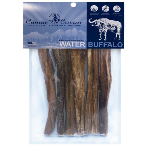 Canine Caviar Dog Treats Grass Fed Buffalo Bully Sticks