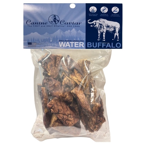 Canine Caviar Dog Treats Grass Fed Buffalo Lung