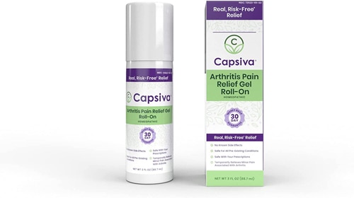 Capsiva Arthritis Pain Relief Roll On Gel