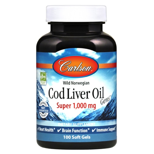 Carlson Cod Liver Oil Gems™ Super