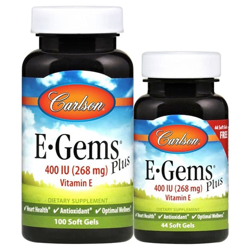 Carlson E-Gems® Natural Vitamin E Plus BOGO