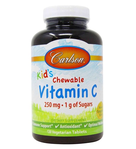 Carlson Kid's Chewable Vitamin C Tangerine