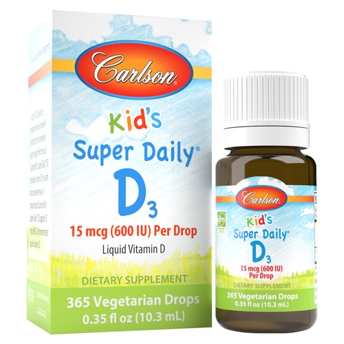 Carlson Kid's Super Daily D3 Liquid Vitamin D